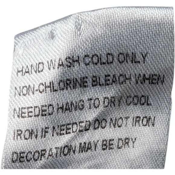 Soft Surroundings Pants Womens  14 Blue Embroidered Straight Leg Comfort - Picture 3 of 4